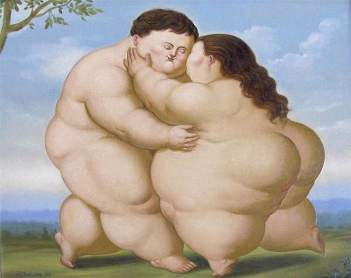 Adam And Eve by Rogelio Barillas